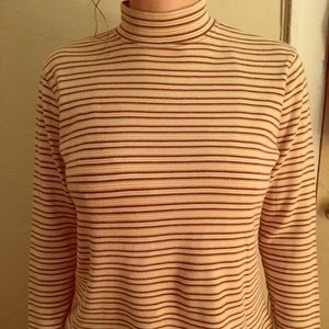 Striped Turtleneck